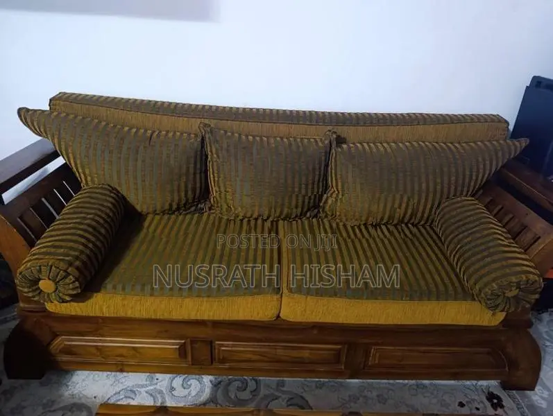 Teak Wood Sofa Set