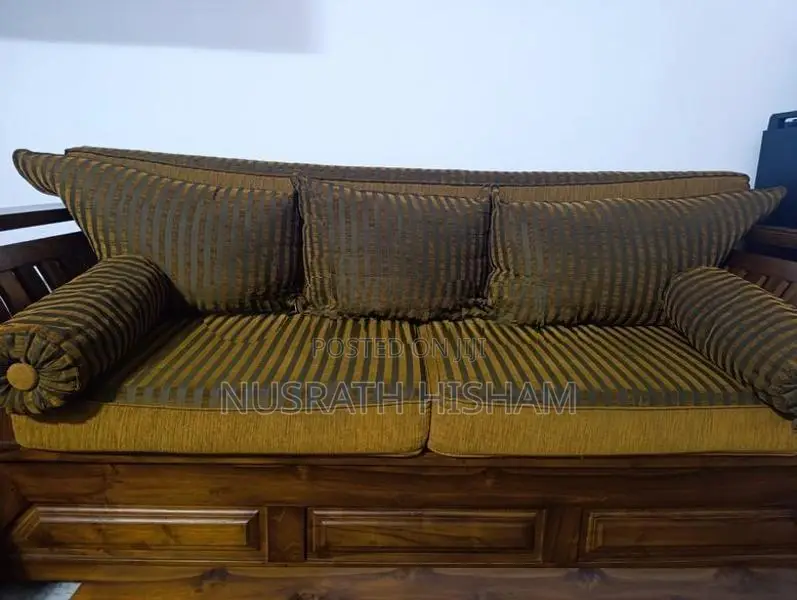 Teak Wood Sofa Set
