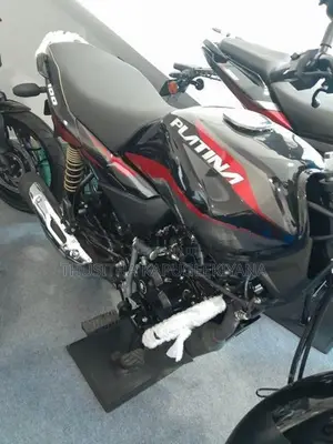 Bajaj Platina 100 Black Red 2026