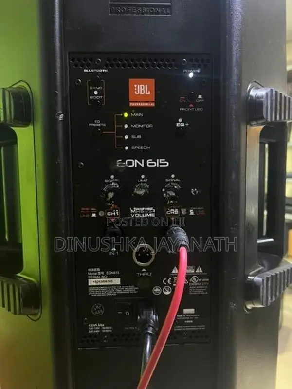 JBL EON615 Powered Top Speaker