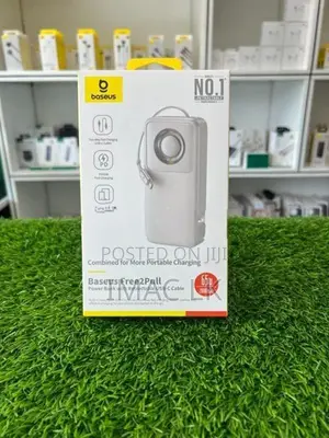 Baseus Free2Pull 20000mAh 65W Power Bank with Retractable Cable