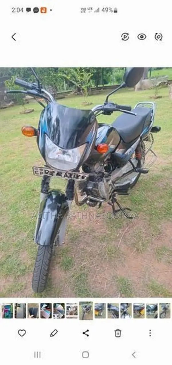 Bajaj CT100 2012