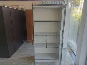 Melamine White Office Cupboard
