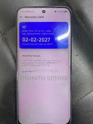 Infinix Hot 60 Pro+ 8GB 256GB (Used)