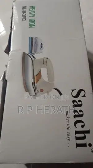 New Saachi Brand Heavy Dry Iron