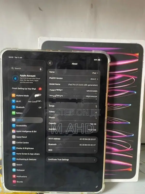 Apple iPad Pro 4th Gen M2 Chip