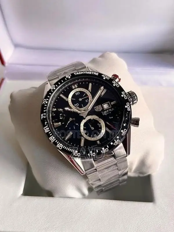 Tag Heuer Carrera Chronograph Black Dial