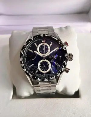 Tag Heuer Carrera Chronograph Black Dial