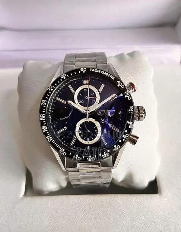 Tag Heuer Carrera Chronograph Black Dial