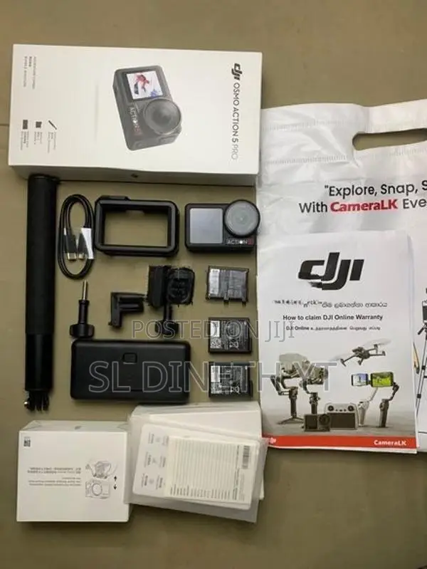 DJI Osmo Action 5 Pro Adventure Combo (Full set box)