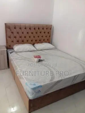 Queen Size Cushion Bed with Spring Mattresses 7 Inch.