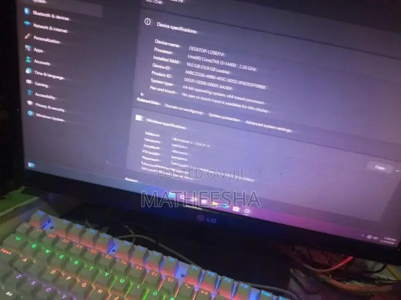 Desktop PC i5 14th Gen