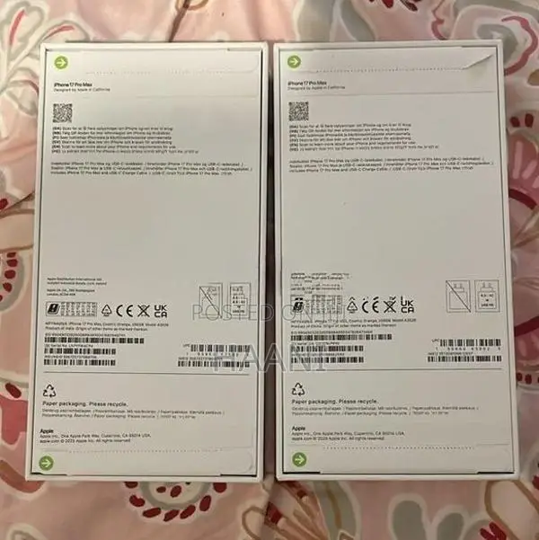 Apple iPhone 17 Pro Max 256GB (Brand New)