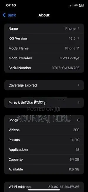 Apple iPhone 11 (Used)