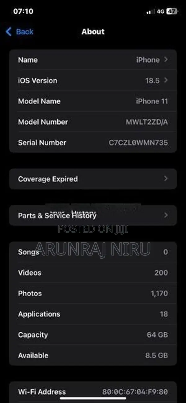 Apple iPhone 11 (Used)
