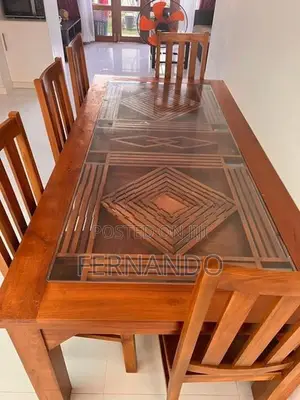 Teek Wooden Dining Table