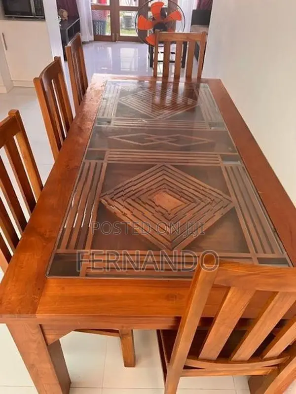Teek Wooden Dining Table