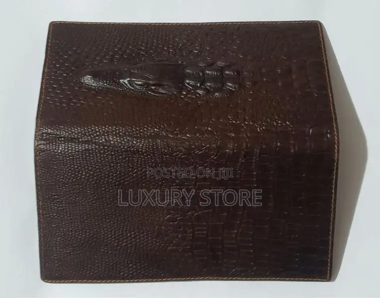 Leather Crocodile Head Walley