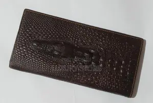 Leather Crocodile Head Walley