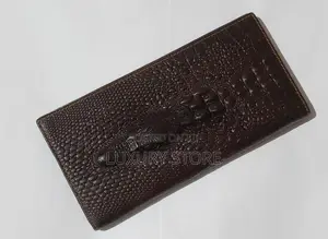 Leather Crocodile Head Walley
