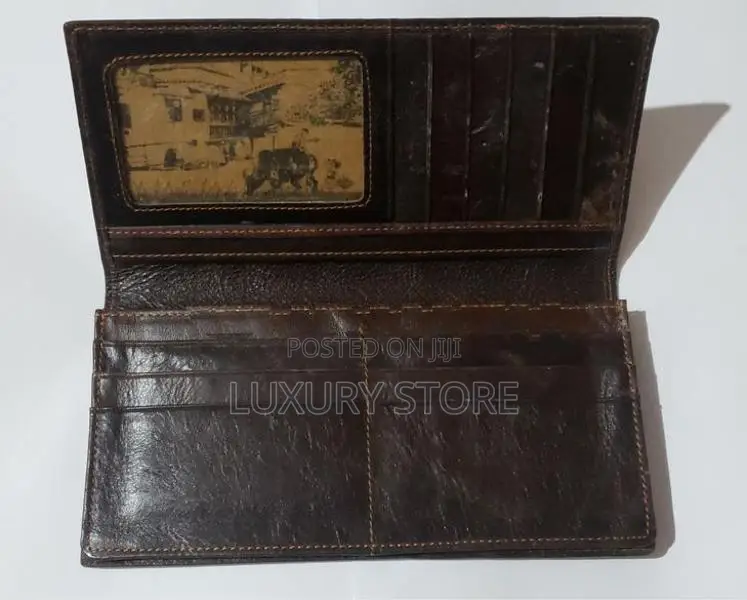 Leather Crocodile Head Walley