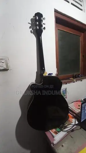 The Olive Tree Black Guitar