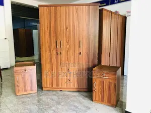 New Melamine Wardrobes with 2 Bedside Cupboard