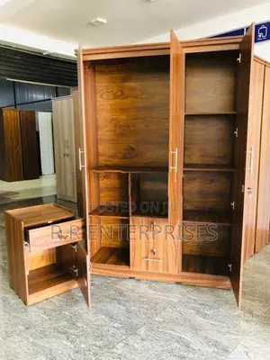 New Melamine Wardrobes with 2 Bedside Cupboard