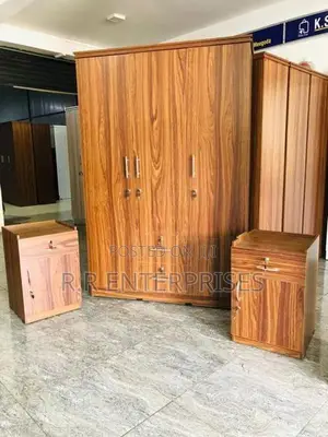 New Melamine Wardrobes with 2 Bedside Cupboard