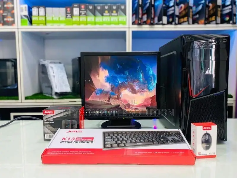Intel Core i3 2nd Gen Desktop Full Set Pc with 17 Inch Led Monitor