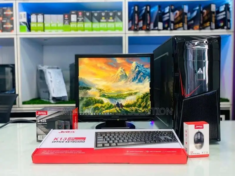 Intel Core i3 2nd Gen Desktop Full Set Pc with 17 Inch Led Monitor