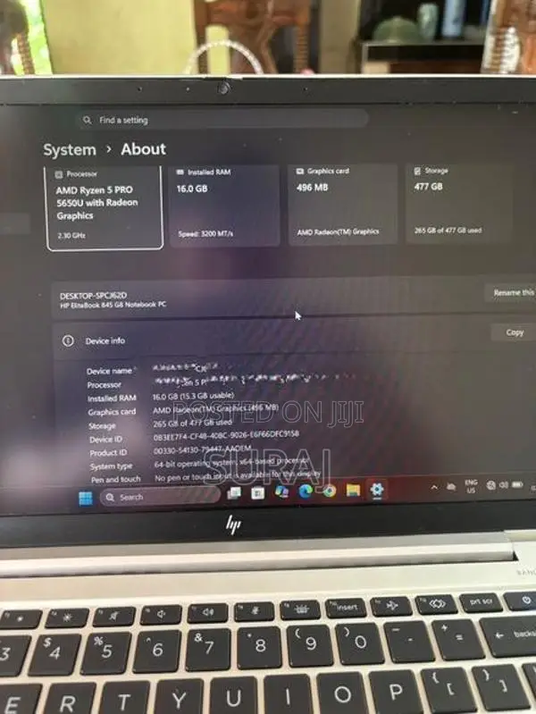 HP Elitebook 845 G8 16GB