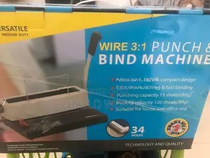 Wire Punch and Bind Machine