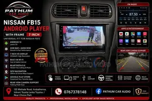 Nissan FB15 Android Player With Frame Universal 7 Inch Size