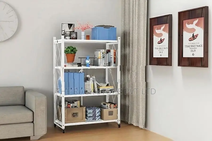 4 Layer Foldable Shelf