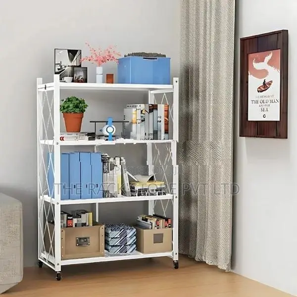 4 Layer Foldable Shelf