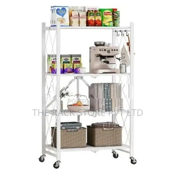 4 Layer Foldable Shelf