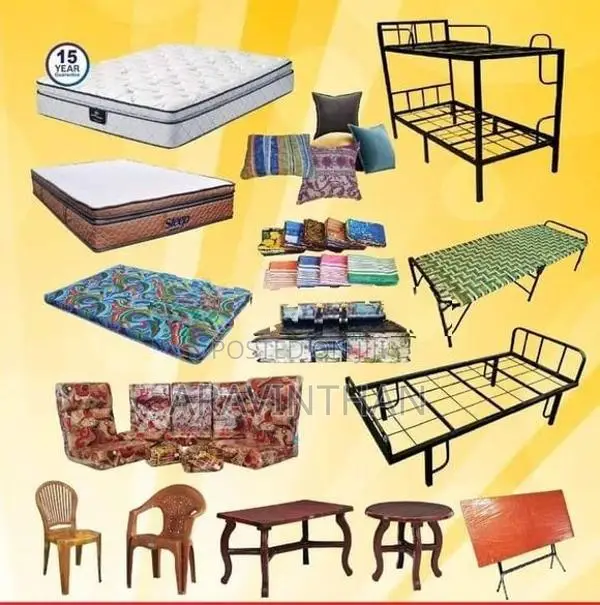 Single Bed (steel Bed)