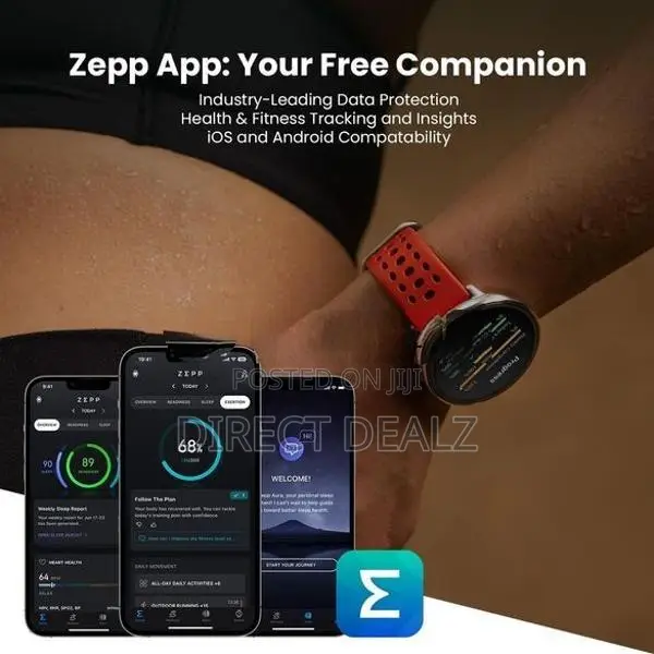 Amazfit Active 2 Smart Watch - Black