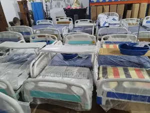 Four-Function Manual Bed with Lateral Tilt and Sanitary Functionality