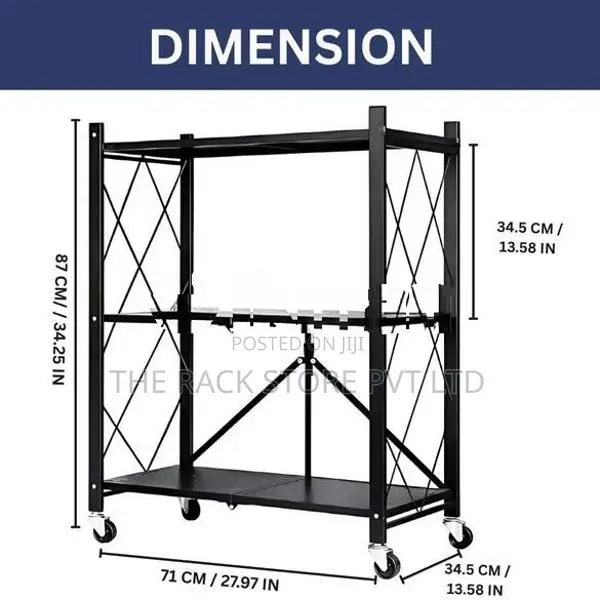 3 Layer Foldable Rack