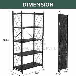 5 Layer Foldable Storage Rack