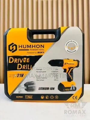 Humhon 21V Cordless Driver Drill