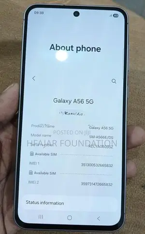 Samsung Galaxy A56 2026 (Used)