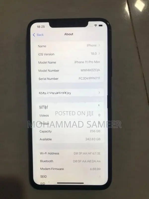 Apple iPhone 11 Pro Max 256GB (Used)