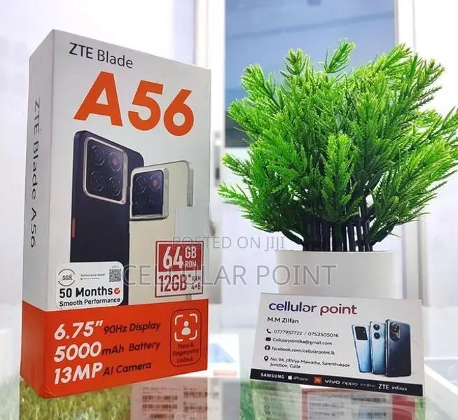 ZTE A56 64GB | 4GB (Brand New)
