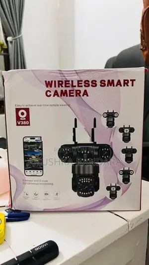 WiFi Triple Lens 6MP CCTV Camera