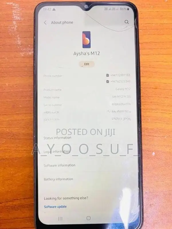 Samsung Galaxy M12 (Used)