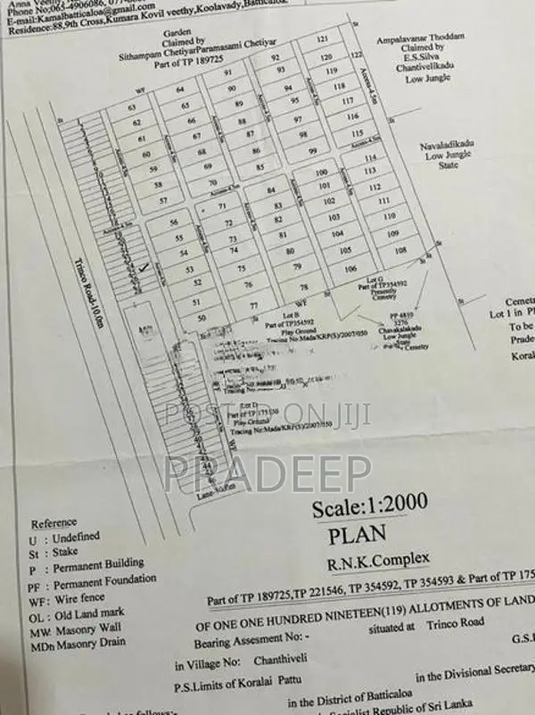 Land for Sale Batticaloa