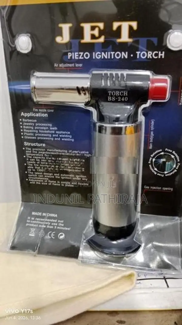 Jet Piezo Ignition Torch